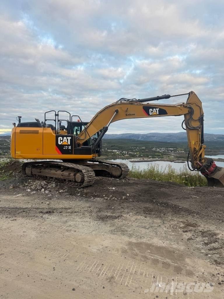 CAT 324 EL Vikšriniai ekskavatoriai