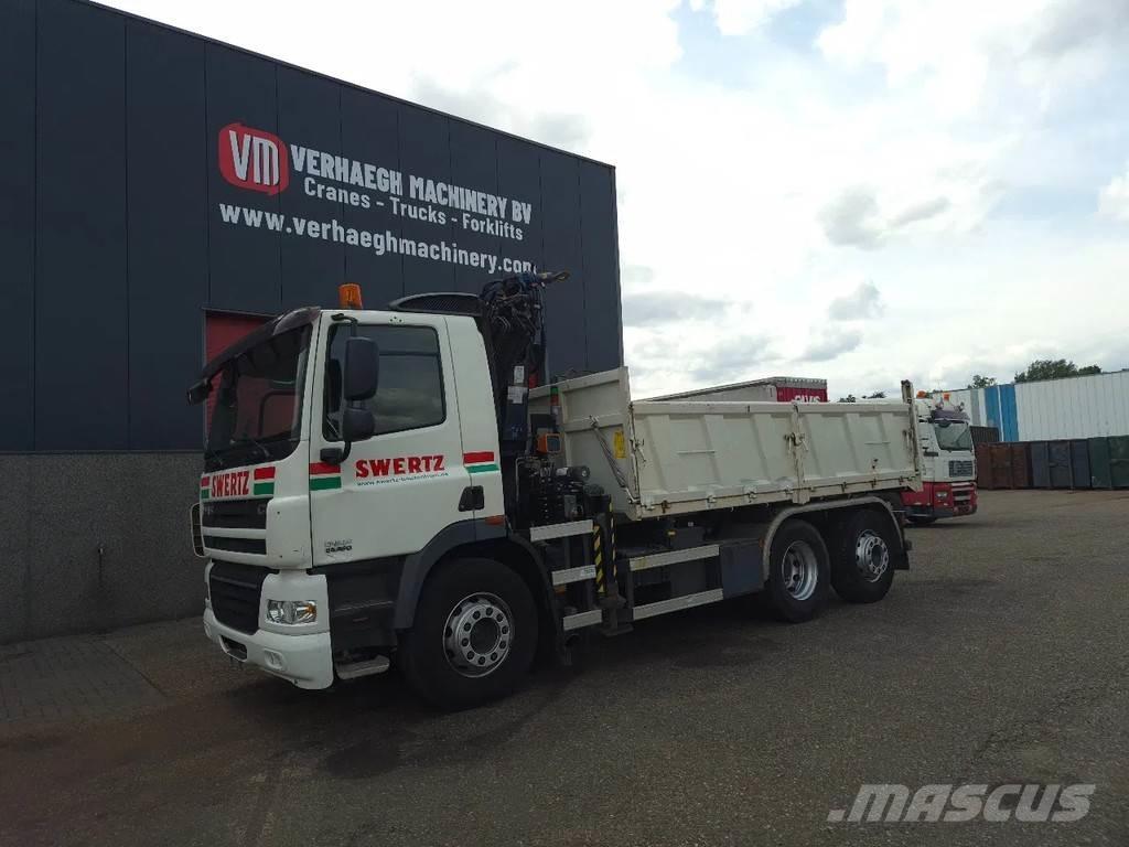 DAF 85.360 Kipper Visureigiai kranai
