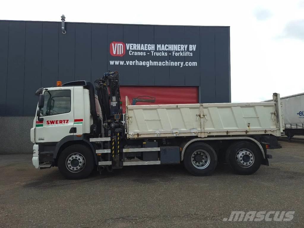 DAF 85.360 Kipper Visureigiai kranai