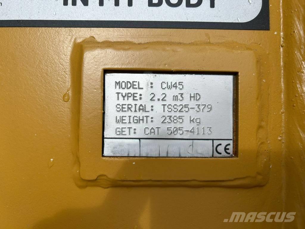  CW 45 Rock Bucket Kaušai