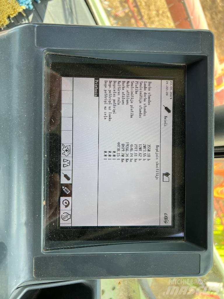 CLAAS Lexion 600 TT Derliaus nuėmimo kombainai