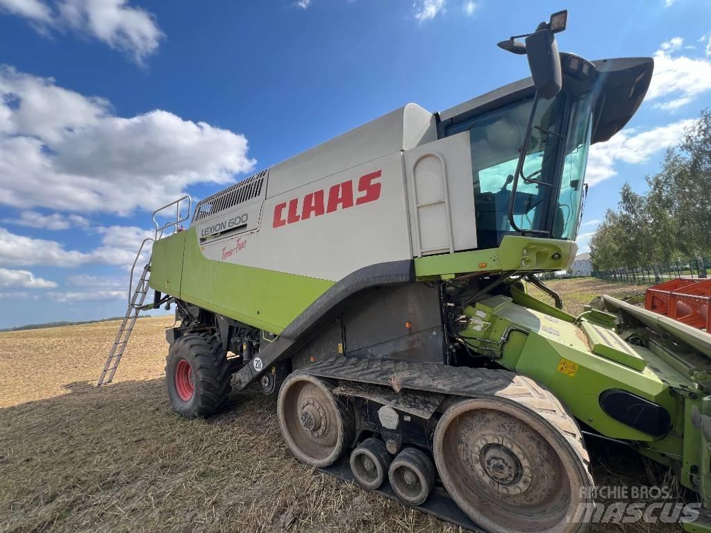 CLAAS Lexion 600 TT Derliaus nuėmimo kombainai