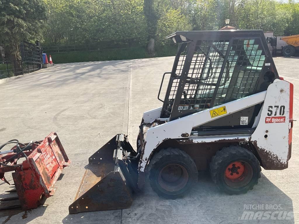 Bobcat S 70 Krautuvai su šoniniu pasukimu