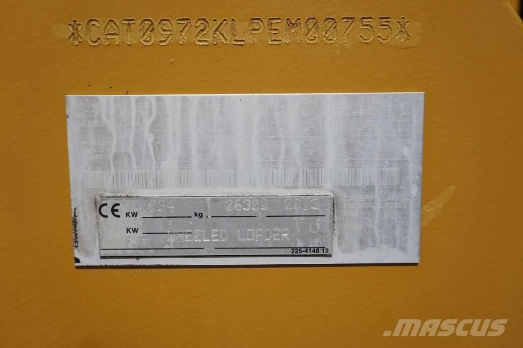 CAT 972 K Naudoti ratiniai krautuvai