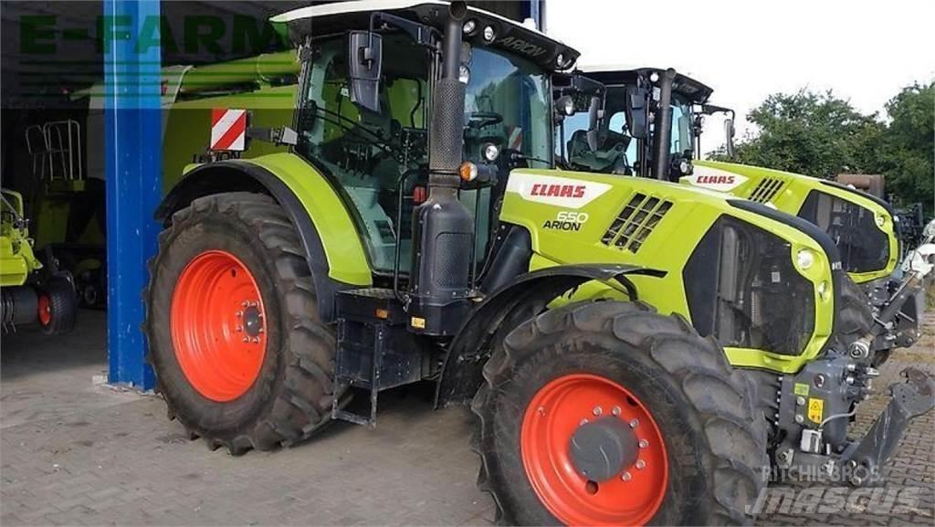CLAAS arion 650 Traktoriai