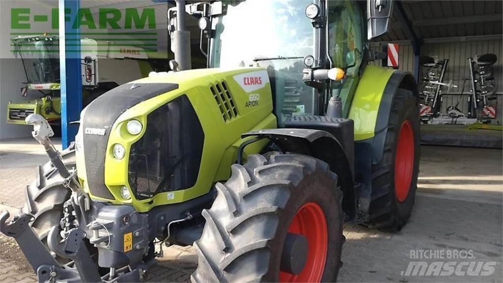 CLAAS arion 650 Traktoriai