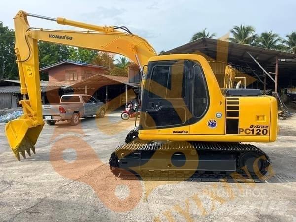 Komatsu PC 120 Vikšriniai ekskavatoriai