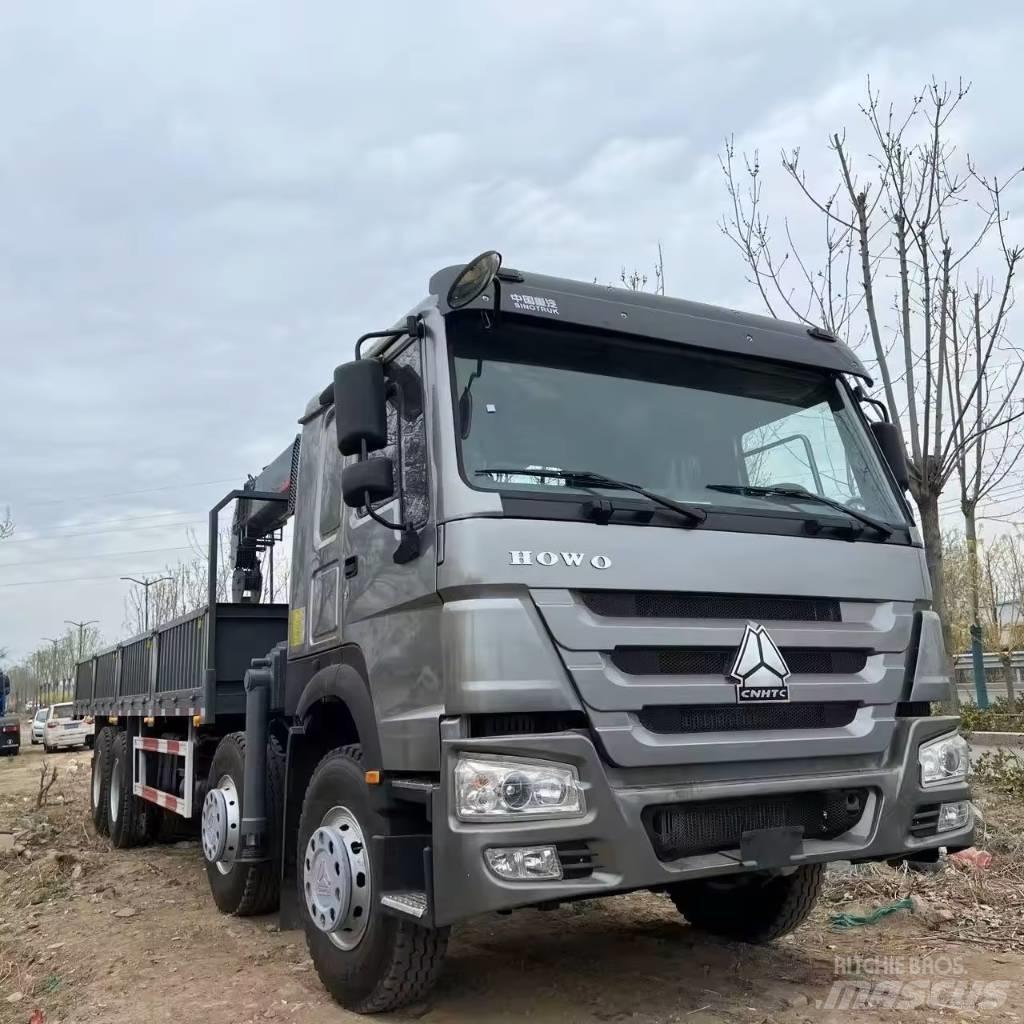 Howo 371 8x4 Automobiliniai kranai
