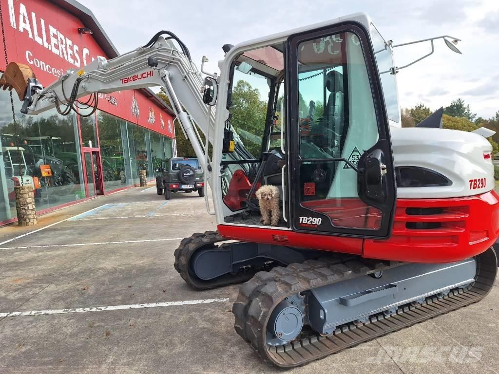 Takeuchi TB 290 Vidutinės galios ekskavatoriai 7-12 t