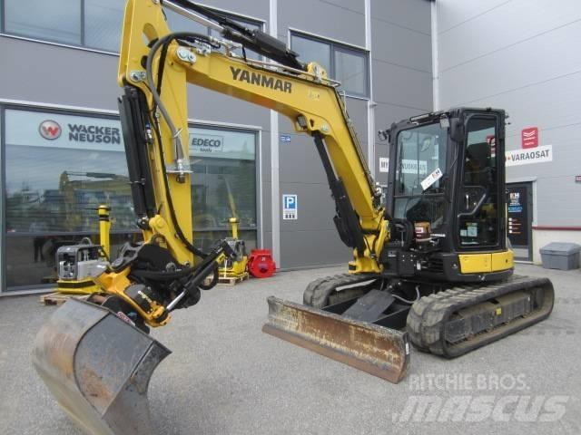Yanmar Vio 57 Mini ekskavatoriai < 7 t