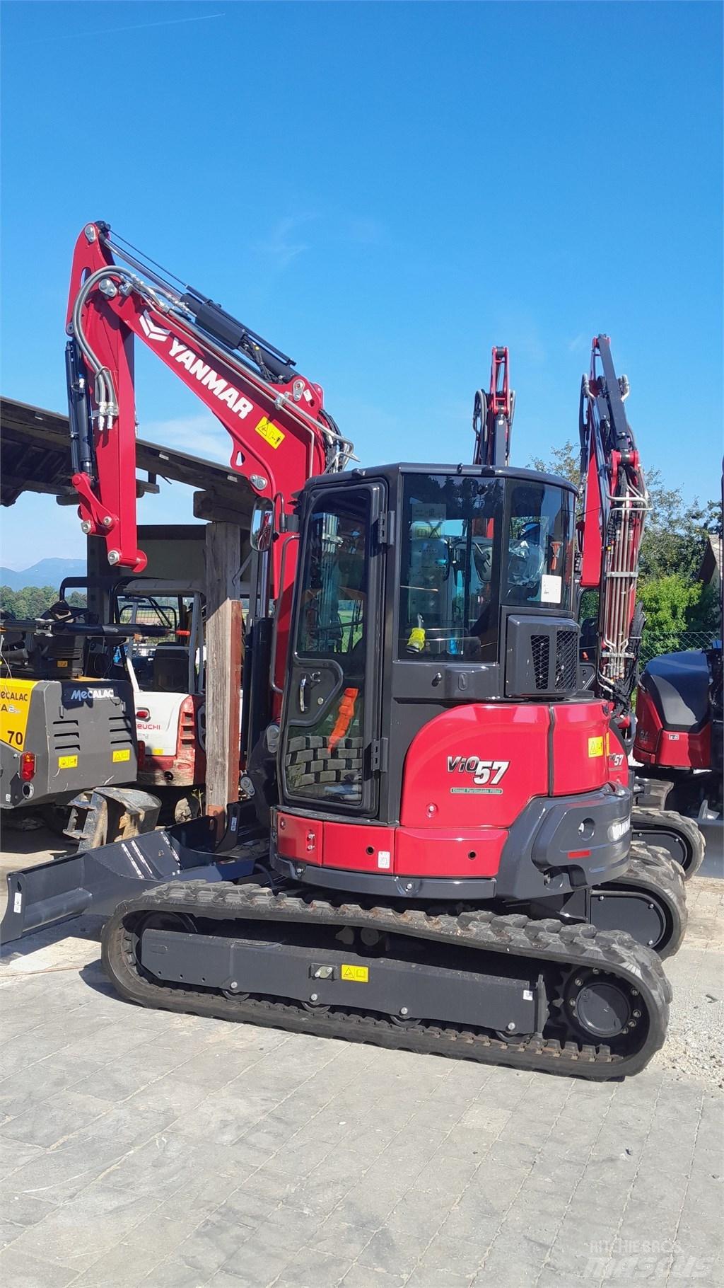 Yanmar VIO57-6B Mini ekskavatoriai < 7 t