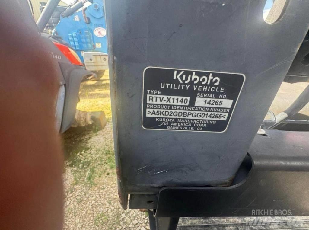Kubota RTV-X 1140 Specializuotos paskirties technika