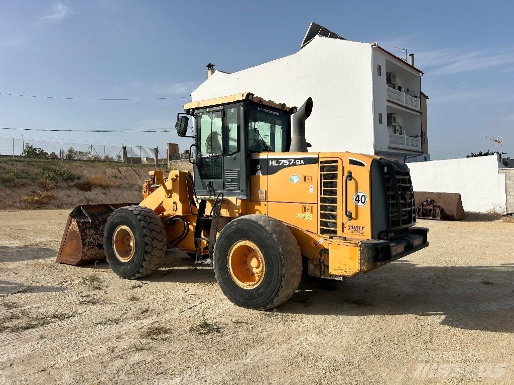 Hyundai HL 757-9 A Naudoti ratiniai krautuvai