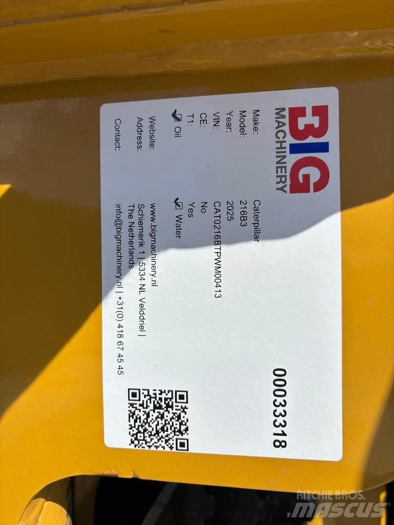 CAT 216B3 Naudoti ratiniai krautuvai