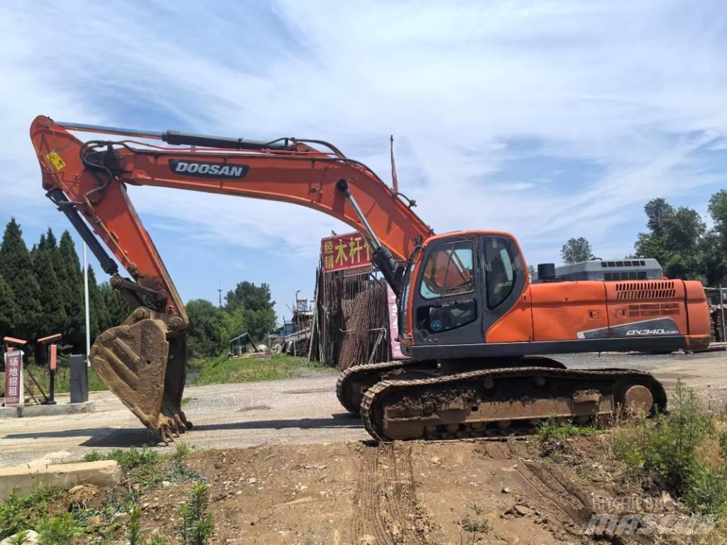 Doosan DX 340 LC-9C Vikšriniai ekskavatoriai