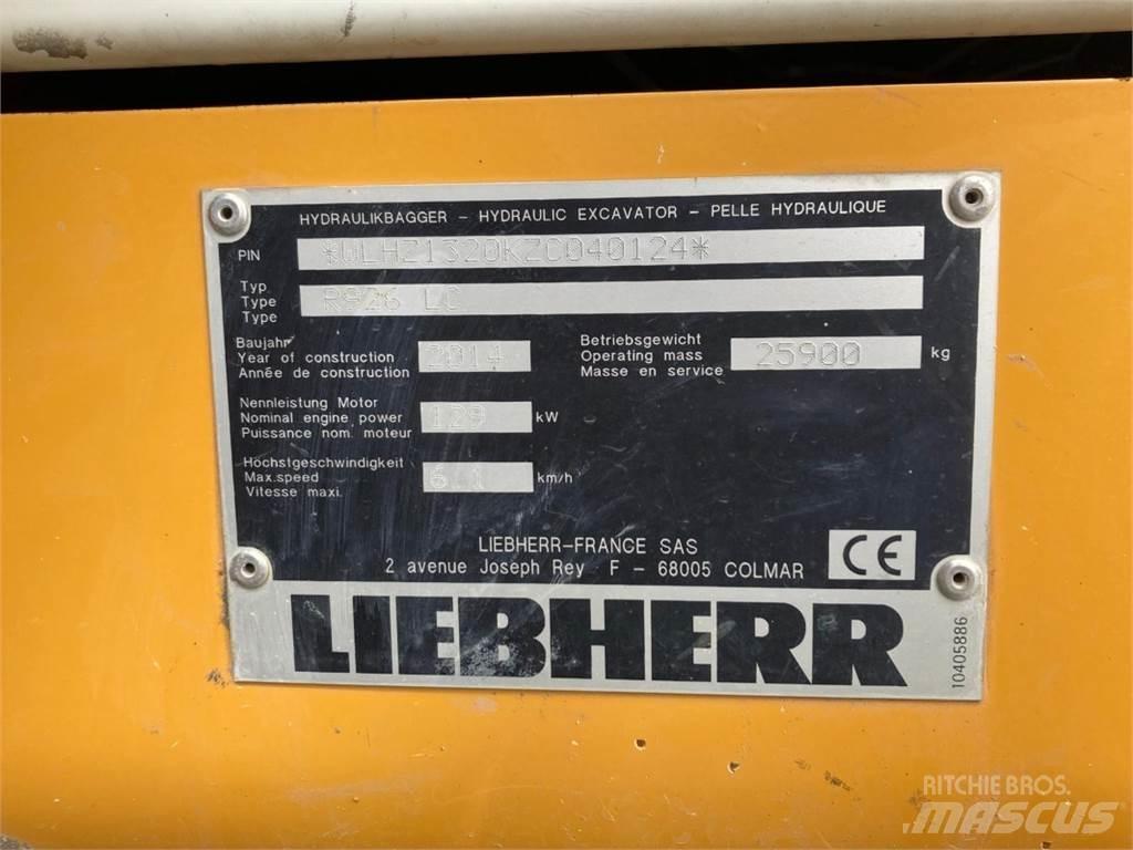 Liebherr R926 Vikšriniai ekskavatoriai