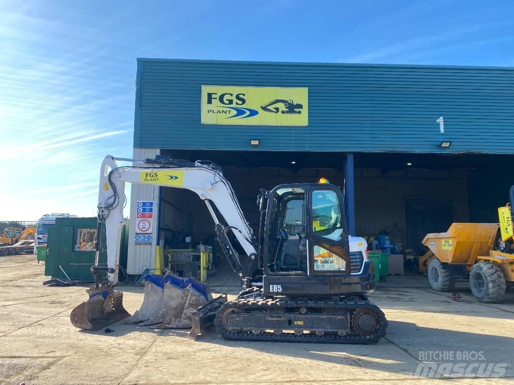 Bobcat E 85 Vidutinės galios ekskavatoriai 7-12 t