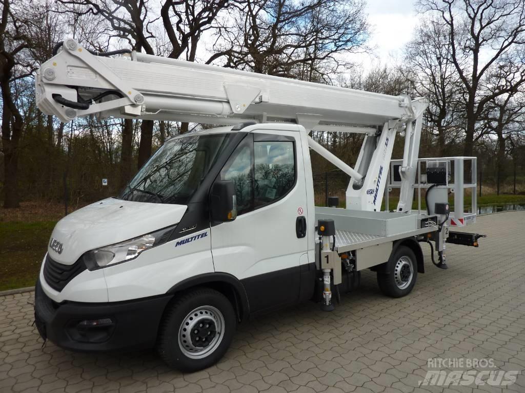 Multitel MZ 250 Ant vilkikų montuojamos kėlimo platformos