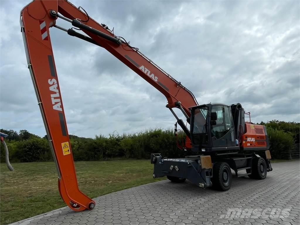 Atlas 270MH-BLUE Atliekų / pramoniniai krautuvai