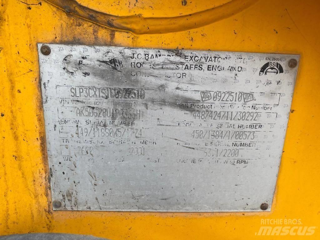 JCB 3 CX Ekskavatoriniai krautuvai