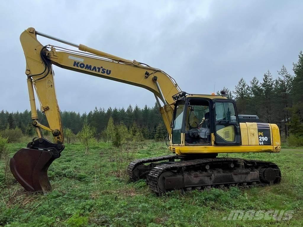 Komatsu PC 290 LC Vikšriniai ekskavatoriai