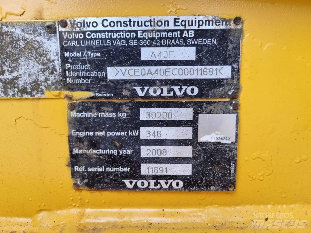 Volvo A 40 E Karjeriniai savivarčiai