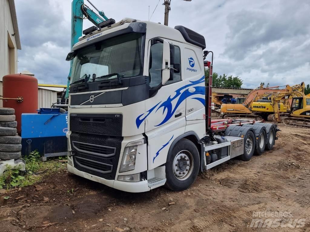 Volvo FH 500 JOAB Sunkvežimiai su keliamuoju kabliu