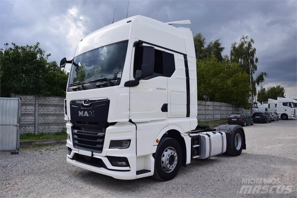 MAN TGX 18.470 GX Naudoti vilkikai