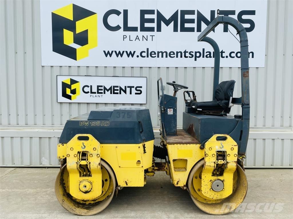 Bomag BW135AD Porinių būgnų volai