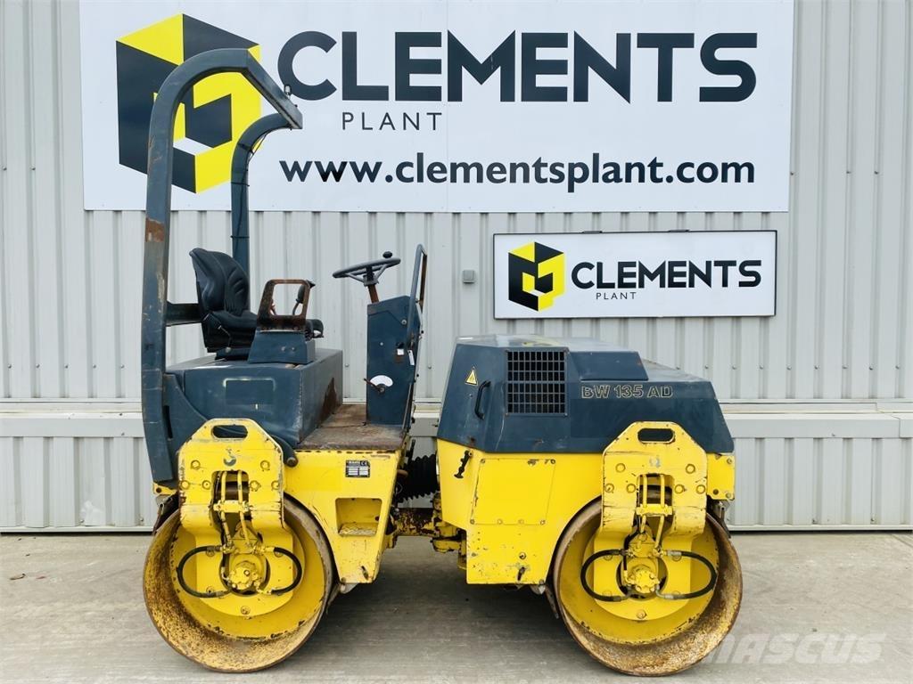Bomag BW135AD Porinių būgnų volai