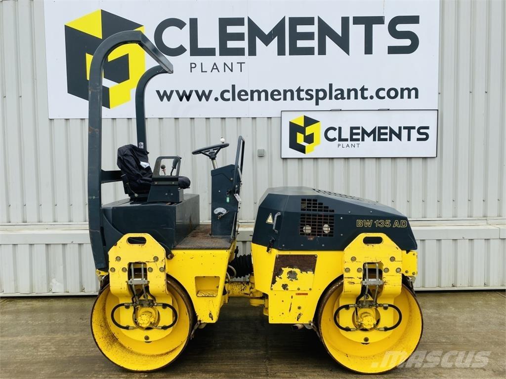 Bomag BW135AD Porinių būgnų volai
