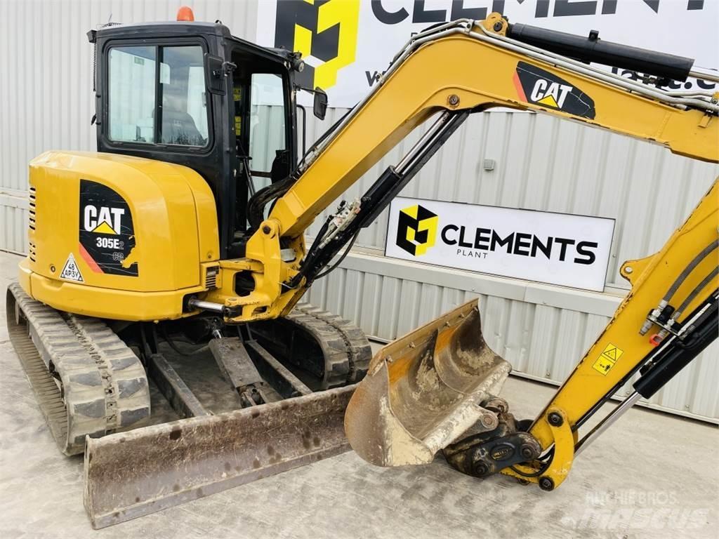 CAT 305E2 Vidutinės galios ekskavatoriai 7-12 t