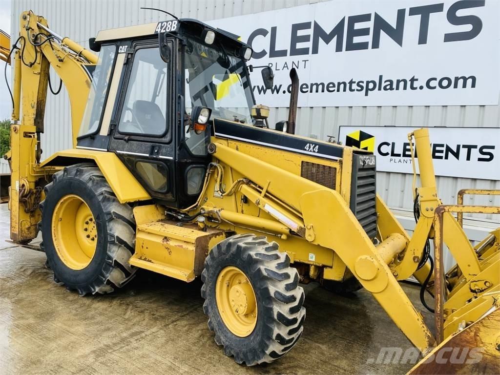 CAT 428B Statyba - Kita