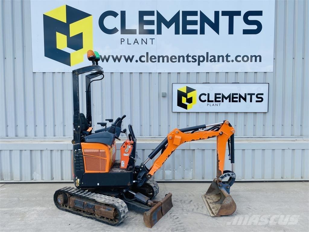 Doosan DX10Z Mini ekskavatoriai < 7 t