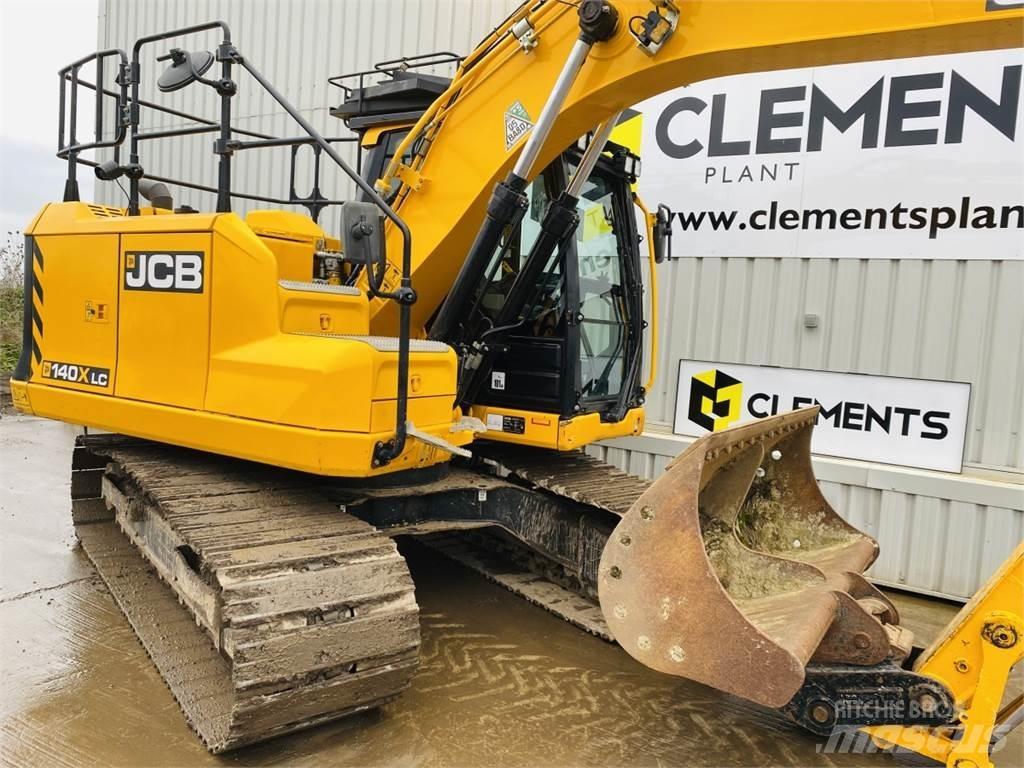 JCB 140XLC Vikšriniai ekskavatoriai