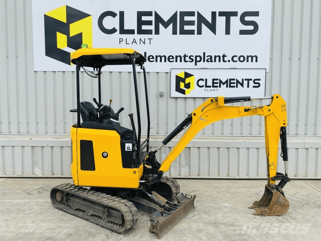 JCB 18Z-1 Mini ekskavatoriai < 7 t