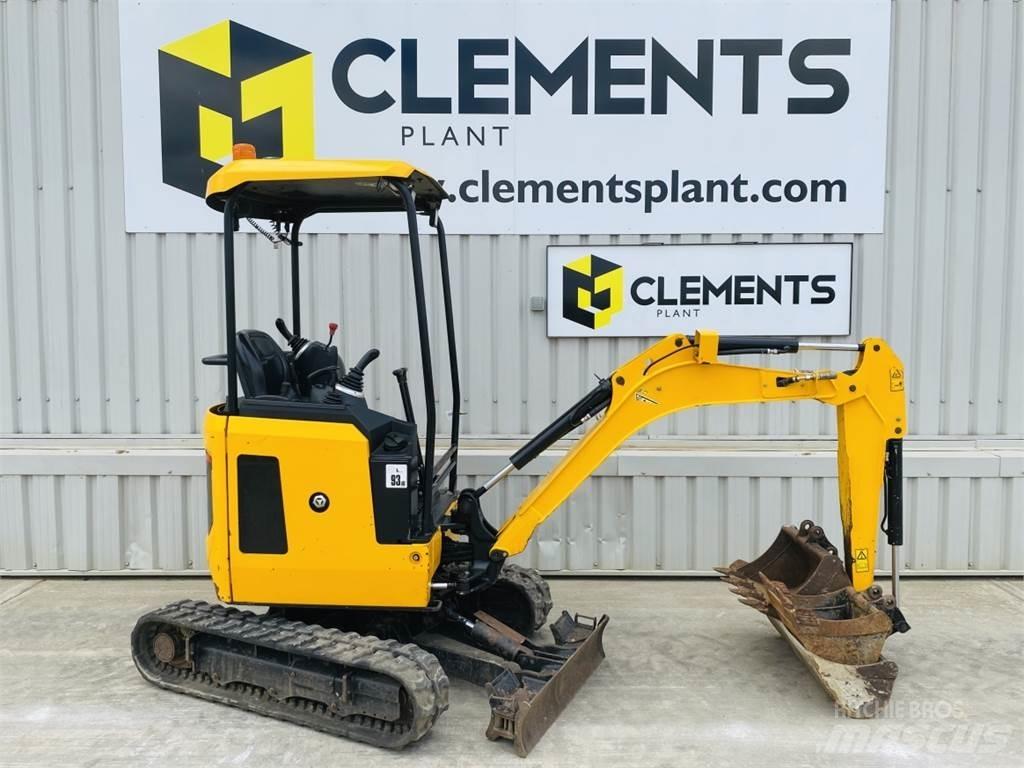 JCB 18Z-1 Mini ekskavatoriai < 7 t