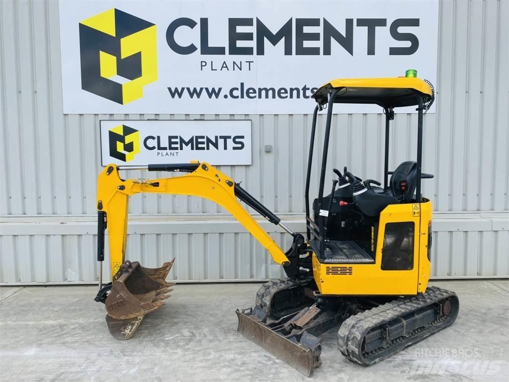 JCB 18Z-1 Mini ekskavatoriai < 7 t