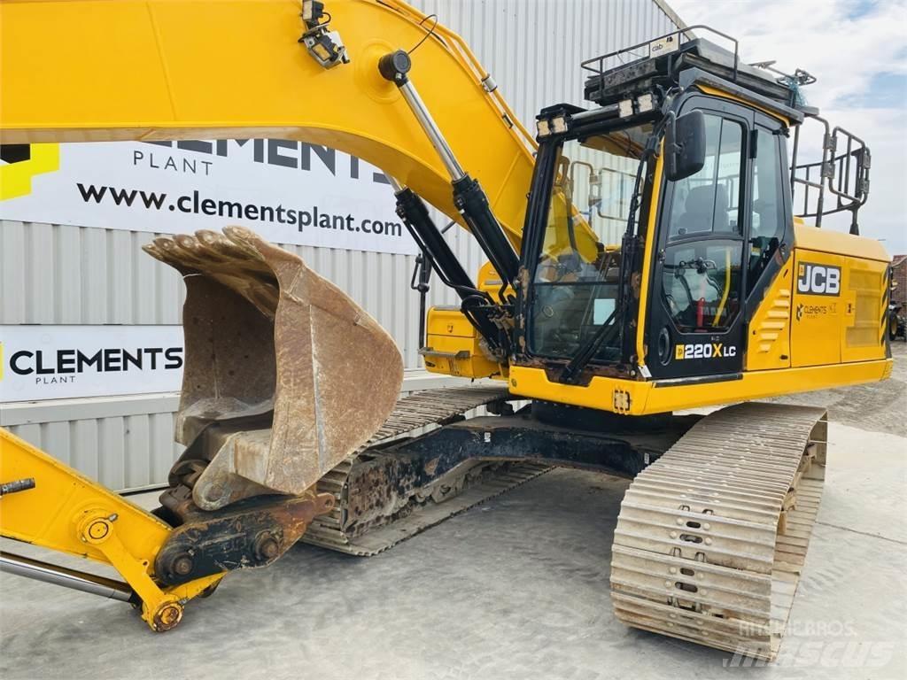 JCB 220X L Vikšriniai ekskavatoriai