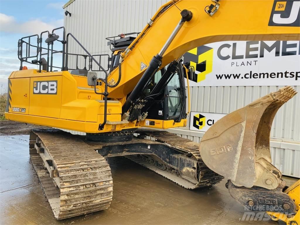 JCB 220XLC Vikšriniai ekskavatoriai