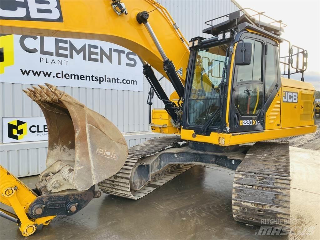 JCB 220XLC Vikšriniai ekskavatoriai