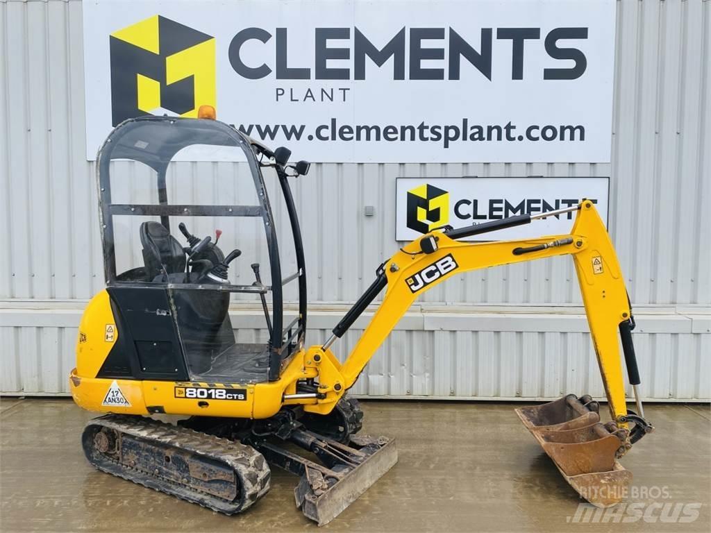 JCB 8018CTS Mini ekskavatoriai < 7 t
