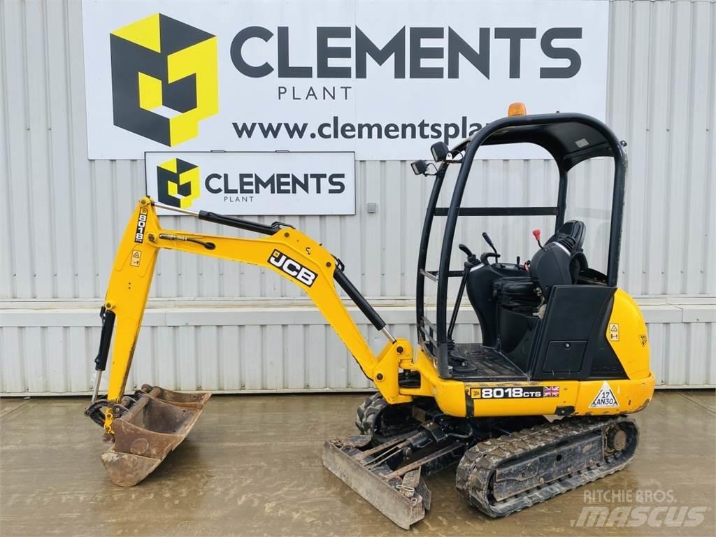 JCB 8018CTS Mini ekskavatoriai < 7 t