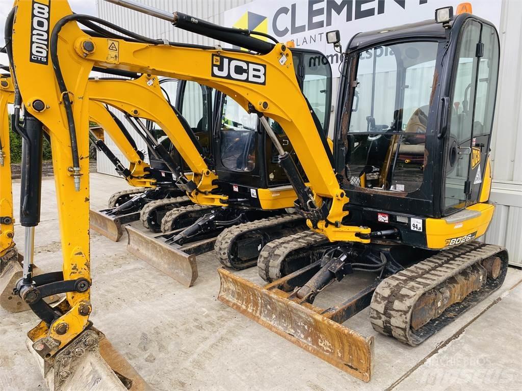 JCB 8026CTS Mini ekskavatoriai < 7 t