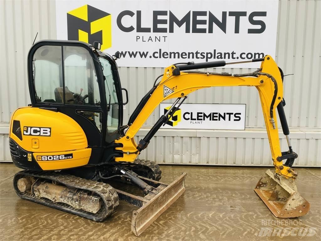 JCB 8026CTS Mini ekskavatoriai < 7 t