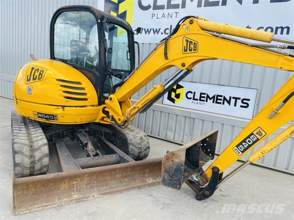 JCB 8045ZTS Vidutinės galios ekskavatoriai 7-12 t