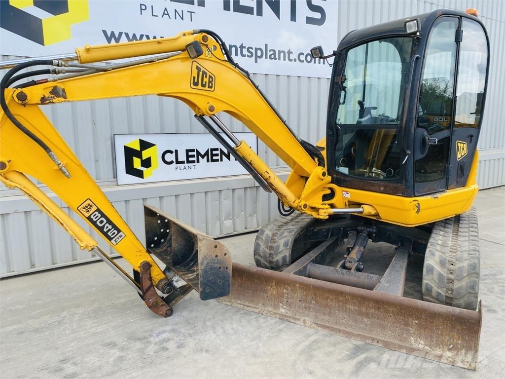 JCB 8045ZTS Vidutinės galios ekskavatoriai 7-12 t