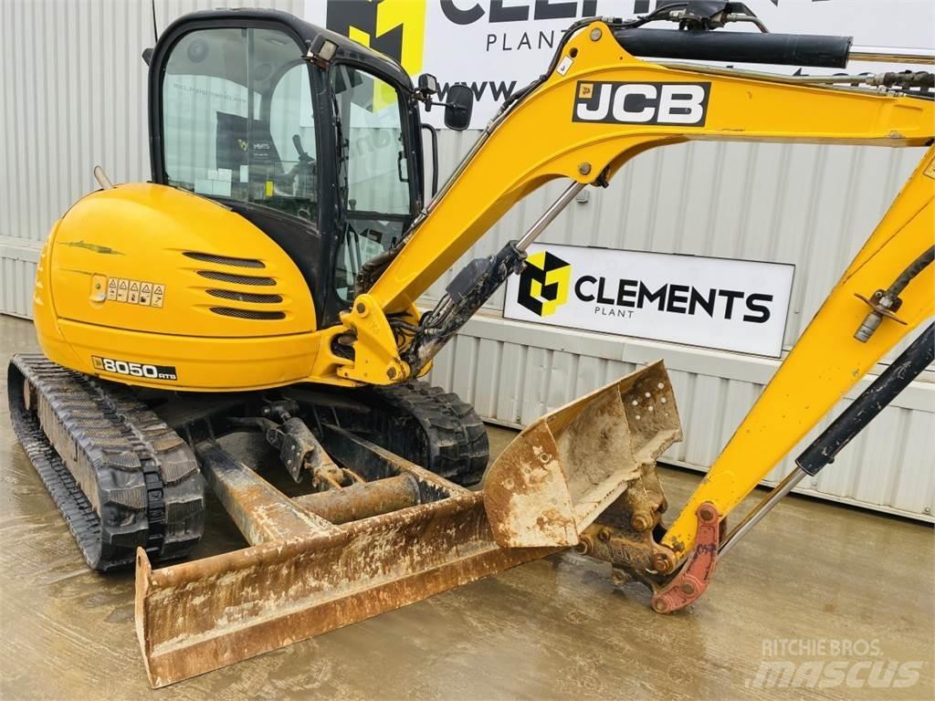 JCB 8050RTS Vidutinės galios ekskavatoriai 7-12 t