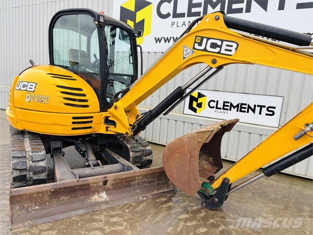 JCB 8065RTS Vidutinės galios ekskavatoriai 7-12 t