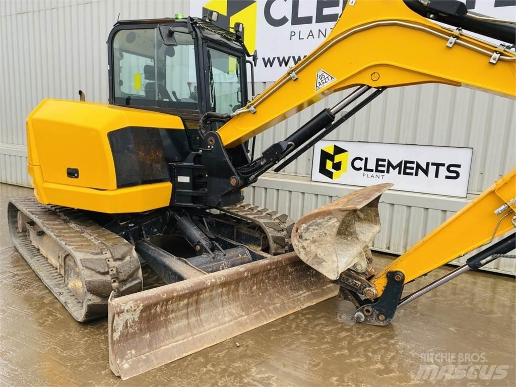 JCB 85Z-1 Vidutinės galios ekskavatoriai 7-12 t